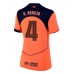 Barcelona Ronald Araujo #4 Tredjedrakt Dame 2025-26 Korte ermer
